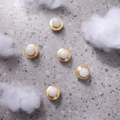 Luxury Natural Stone + brass Knobs Cabinet Knob Handle Dresser Knobs Drawer Pulls Elegant Green Furniture Hardware-Letifly Lights and Decor