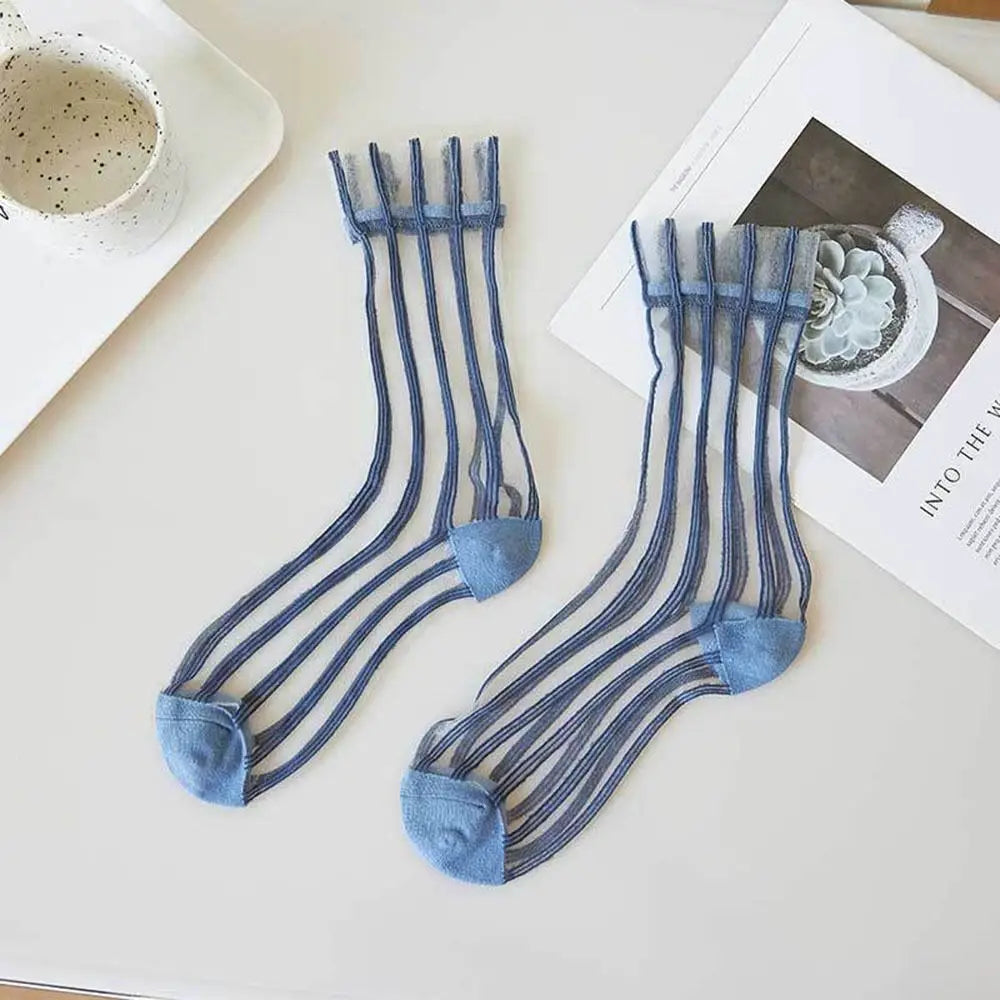 Sylvia Sheer Mesh Socks