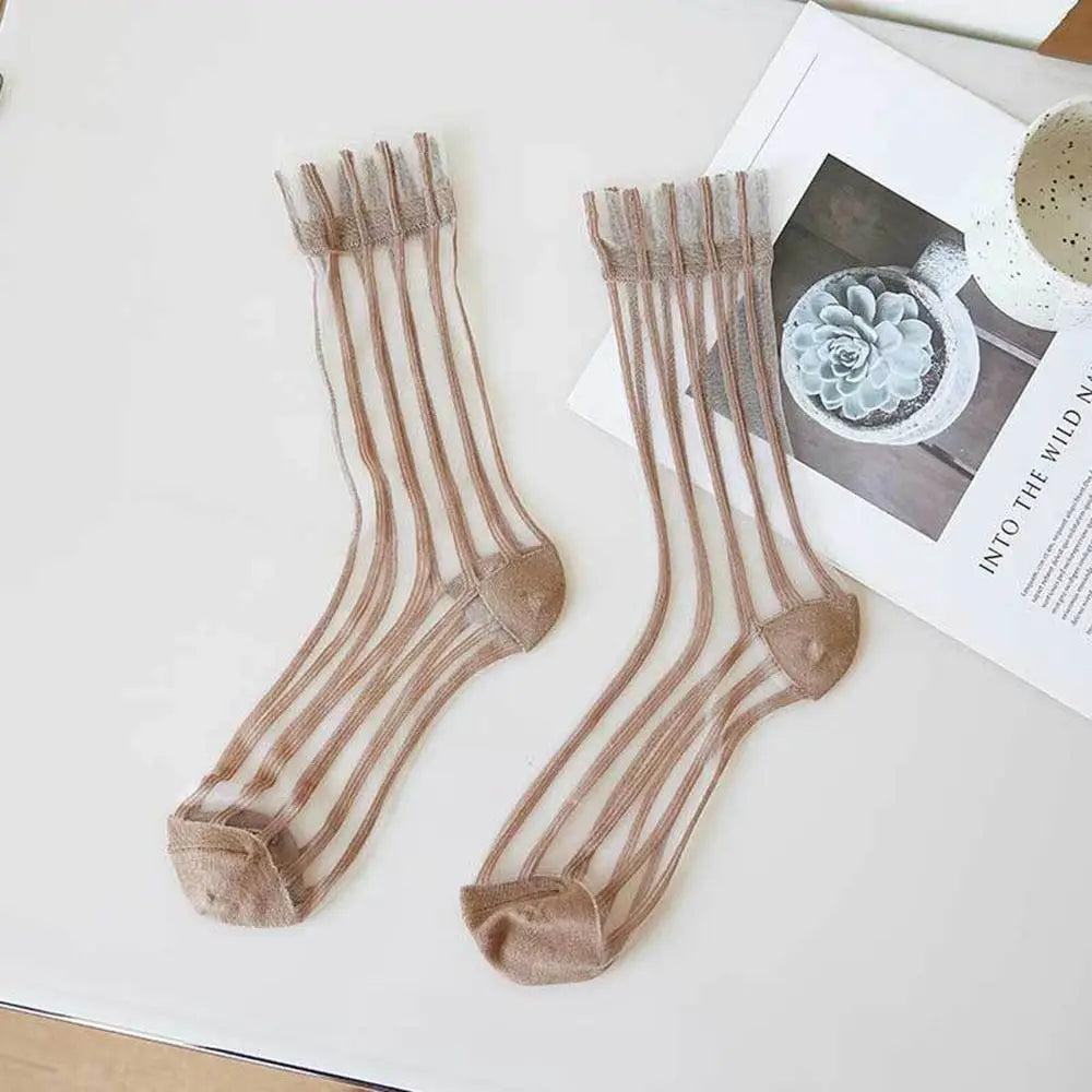 Sylvia Sheer Mesh Socks