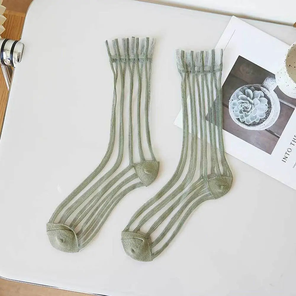 Sylvia Sheer Mesh Socks