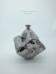 Ceramic Art Dice Pillow Vase - TRLab Shop
