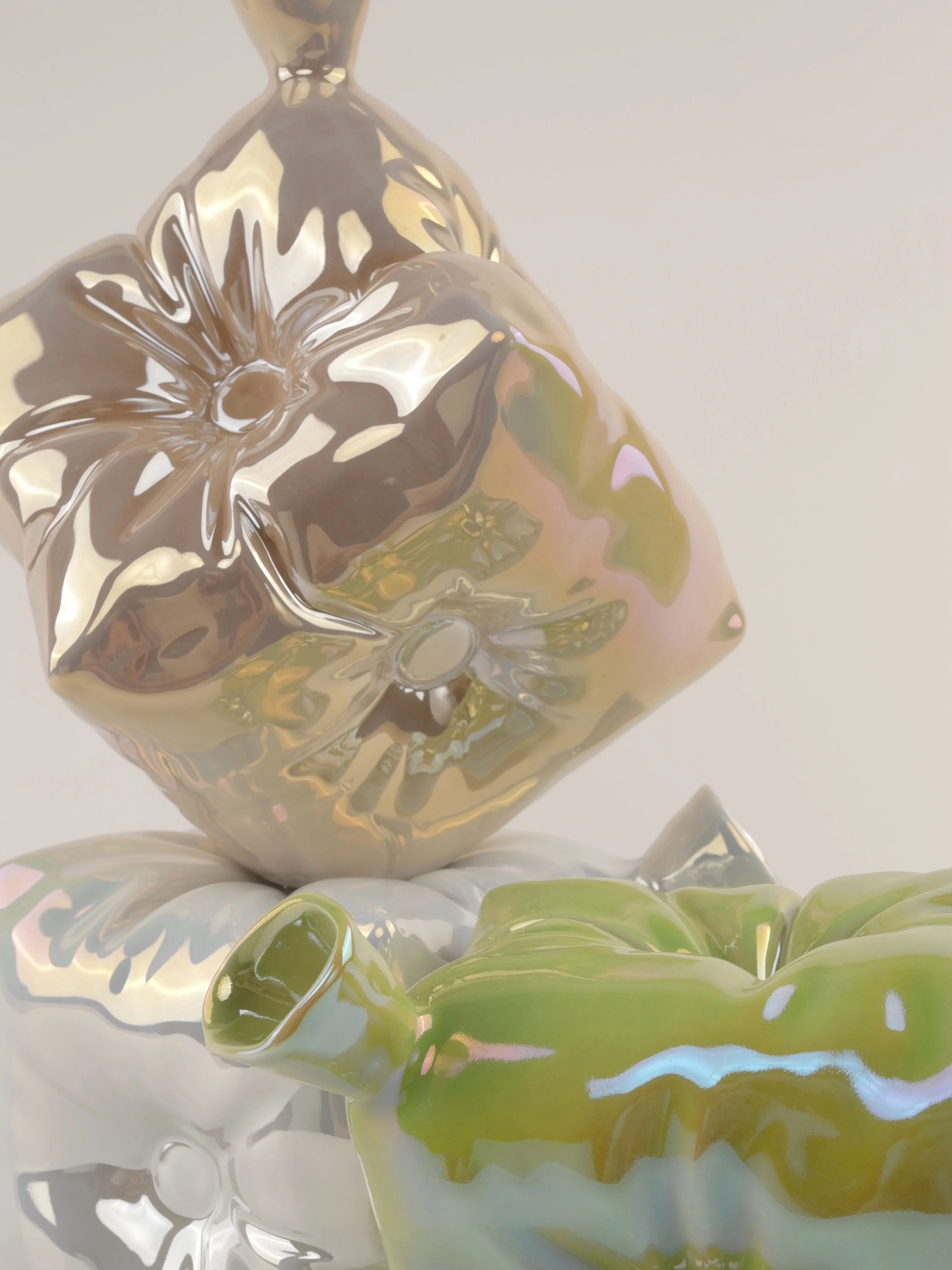 Ceramic Art Dice Pillow Vase - TRLab Shop