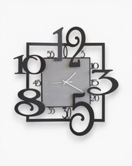 Arti e Mestieri Amos wall clock nero - Buy now on ShopDecor - Discover the best products by ARTI E MESTIERI design
