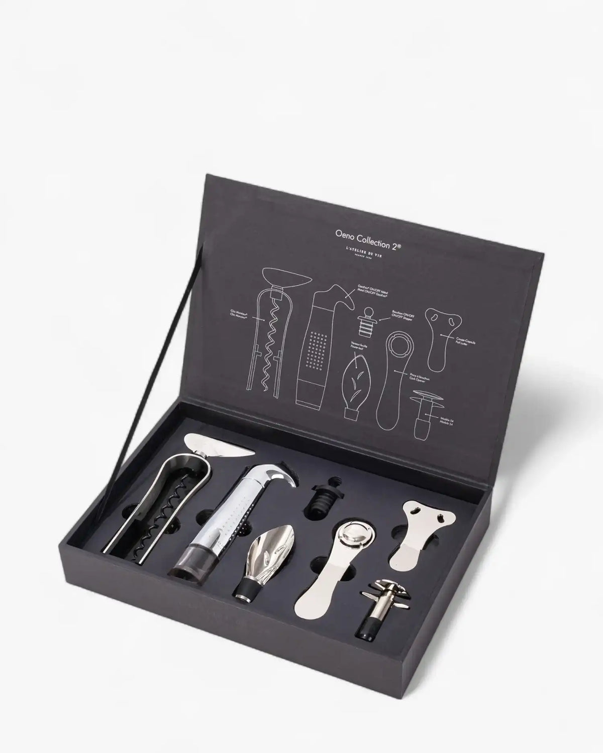 L'Atelier du Vin Oeno Collection 2 wine accessory set - Buy now on ShopDecor - Discover the best products by L'ATELIER DU VIN design