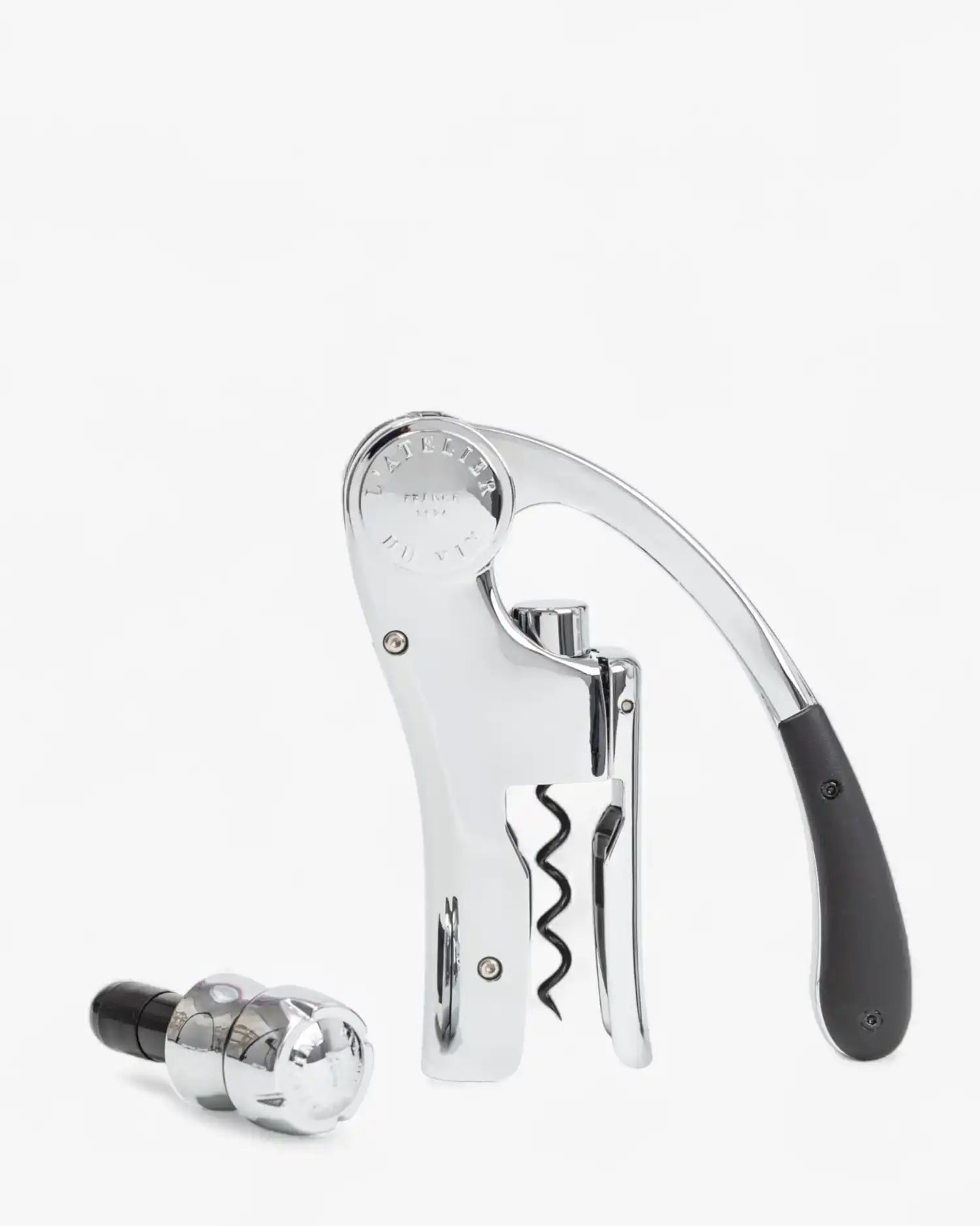 L'Atelier du Vin Up & Down lever corkscrew and champagne stopper set - Buy now on ShopDecor - Discover the best products by L'ATELIER DU VIN design