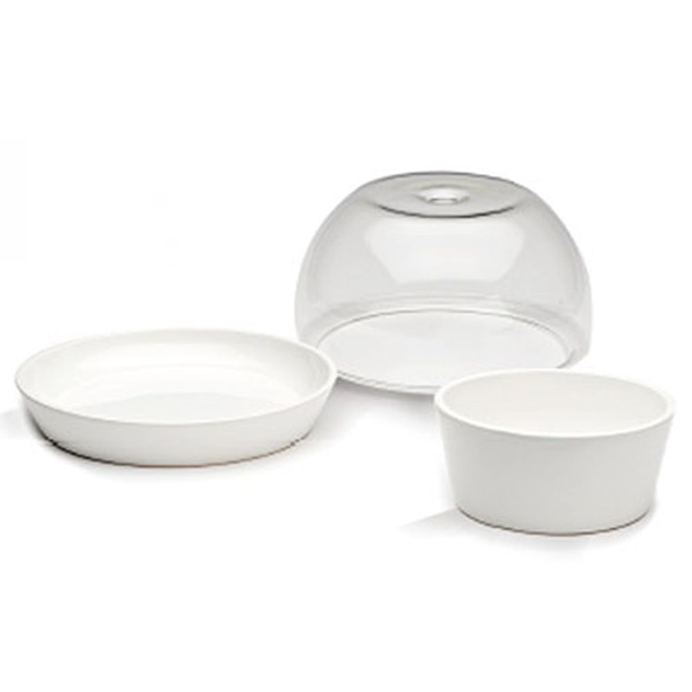 Atipico Crudo Terrine diam.26 cm ceramic - Buy now on ShopDecor - Discover the best products by ATIPICO design