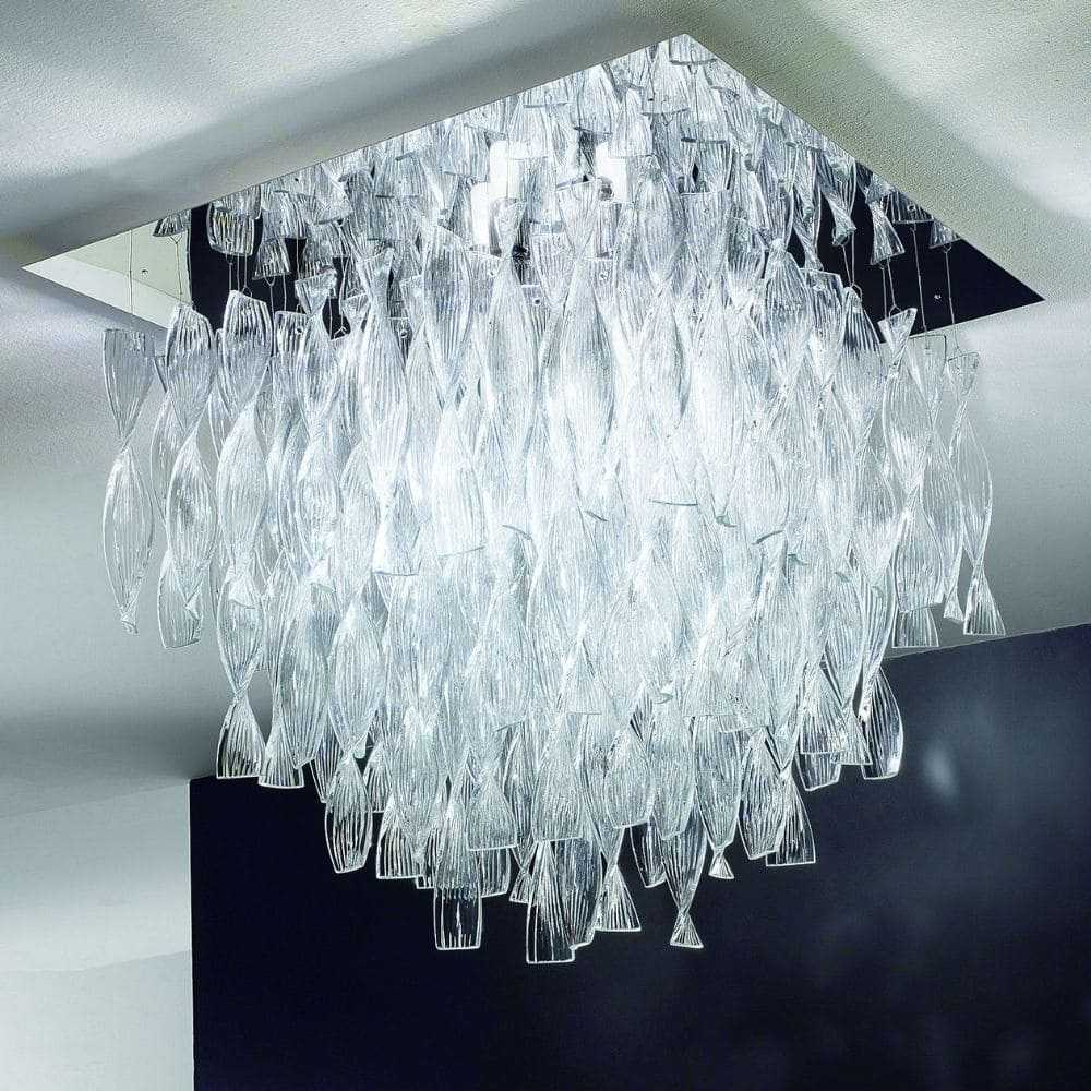 Axolight Aura GR ceiling lamp rigadin crystal by Manuel Vivian - Buy now on ShopDecor - Discover the best products by AXOLIGHT design
