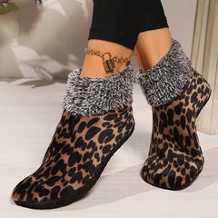 Women's Leopard Print Slippers