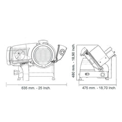 Berkel Red Line 300 Slicer with blade diam. 300 mm - Buy now on ShopDecor - Discover the best products by BERKEL design