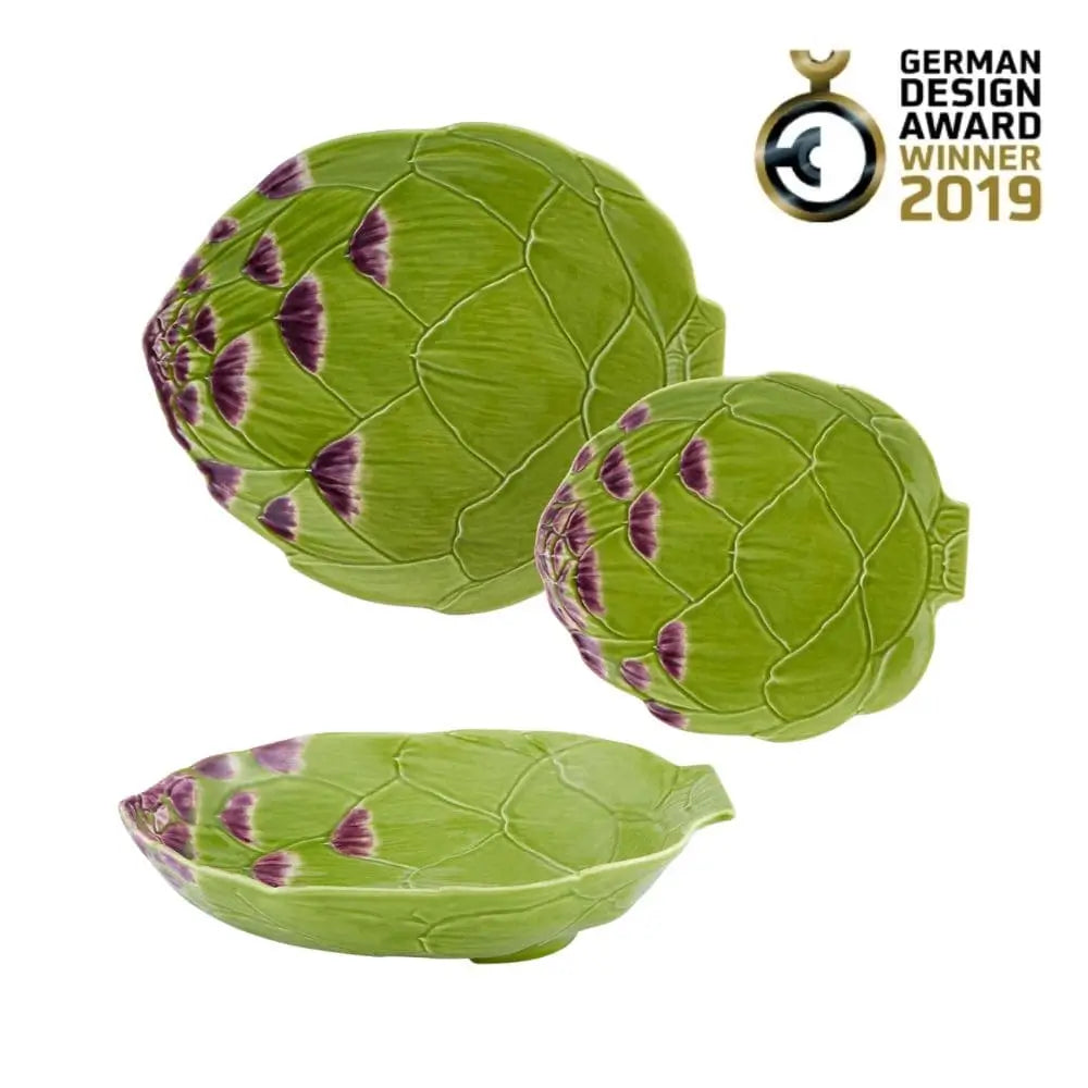 Bordallo Pinheiro Artichoke pasta plate - Buy now on ShopDecor - Discover the best products by BORDALLO PINHEIRO design
