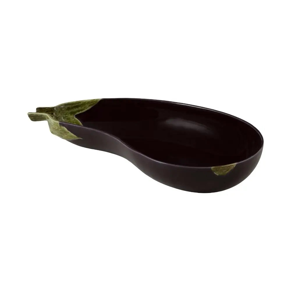 Bordallo Pinheiro Aubergine salad bowl 39 cm - 15.59 in - Buy now on ShopDecor - Discover the best products by BORDALLO PINHEIRO design