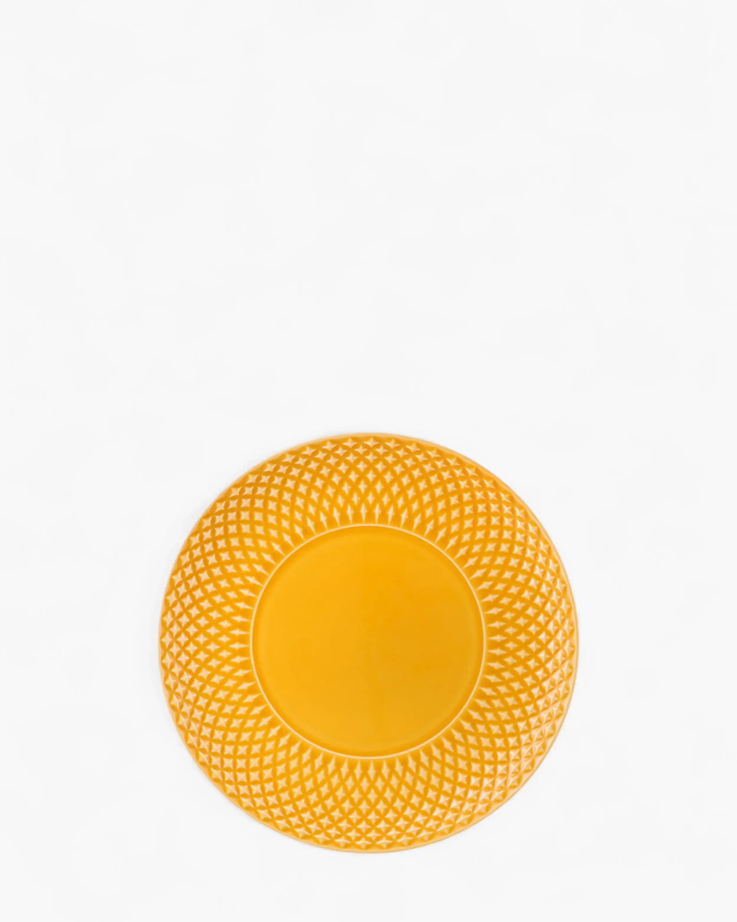 Bordallo Pinheiro Bicos plate Bordallo Pinheiro Amber 23 cm. - 9.05 in. - Buy now on ShopDecor - Discover the best products by BORDALLO PINHEIRO design