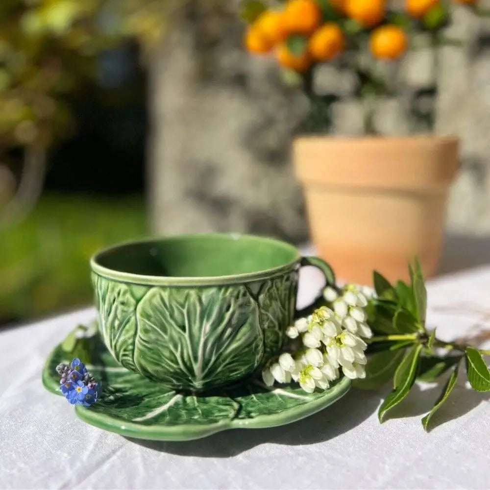 Bordallo Pinheiro Cabbage cup - Buy now on ShopDecor - Discover the best products by BORDALLO PINHEIRO design