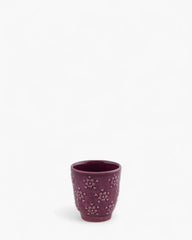 Bordallo Pinheiro Flora coffee cup Purple - Buy now on ShopDecor - Discover the best products by BORDALLO PINHEIRO design