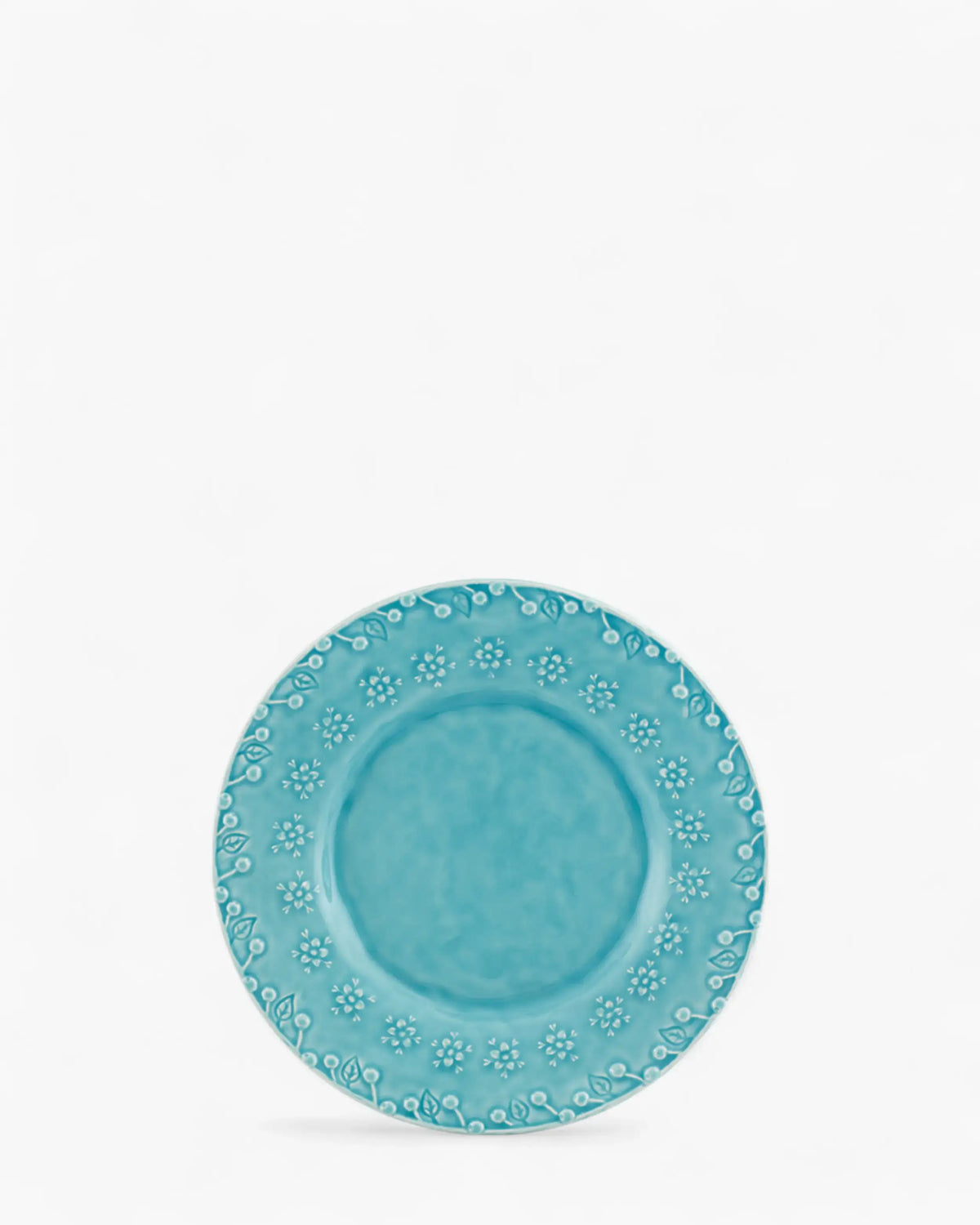 Bordallo Pinheiro Flora plate Bordallo Pinheiro Light Blue 23 cm. - 9 in. - Buy now on ShopDecor - Discover the best products by BORDALLO PINHEIRO design