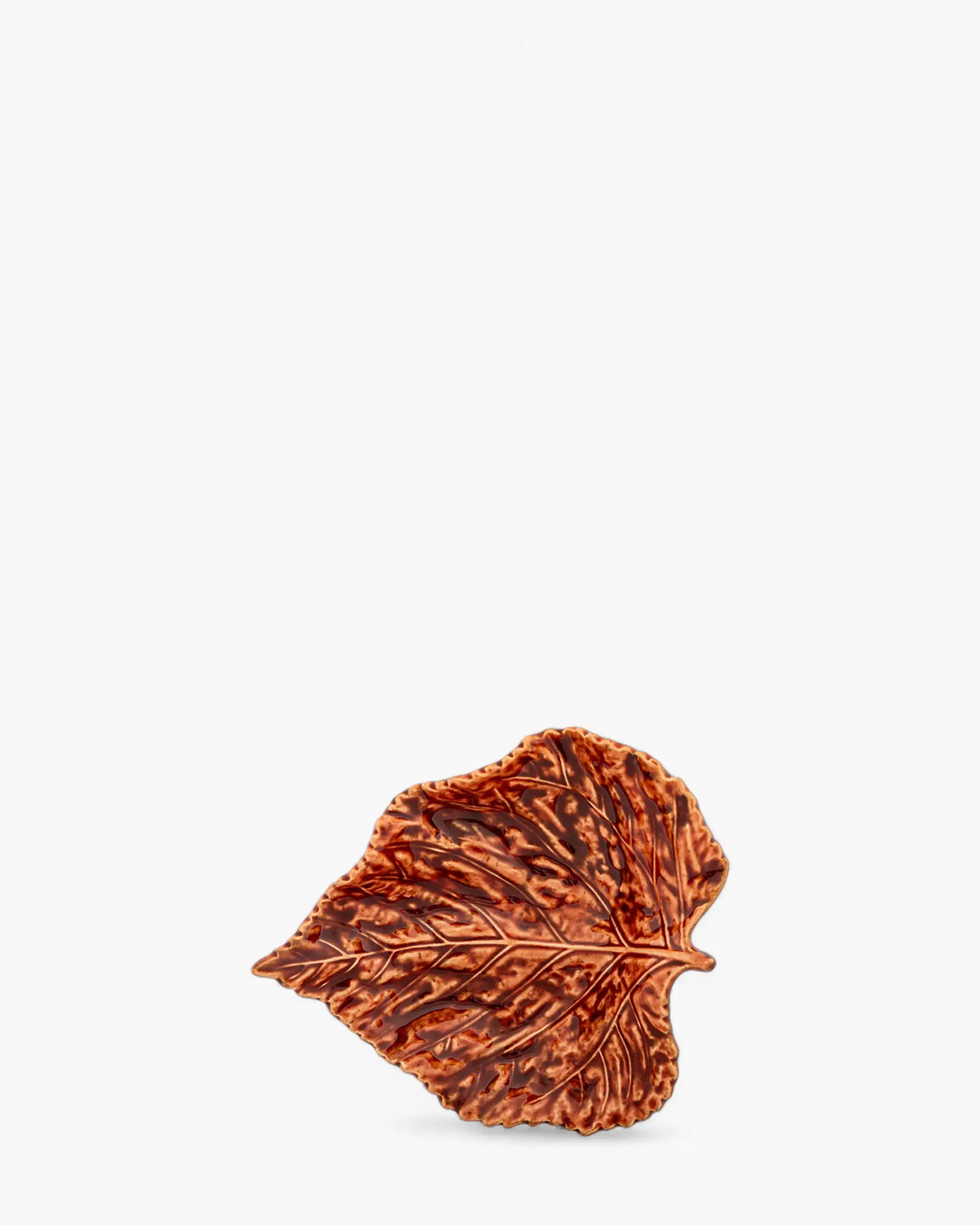 Bordallo Pinheiro Gudrun small birch leaf plate - Buy now on ShopDecor - Discover the best products by BORDALLO PINHEIRO design