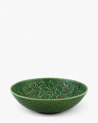 Bordallo Pinheiro Holly/Azevinho salad bowl - Buy now on ShopDecor - Discover the best products by BORDALLO PINHEIRO design