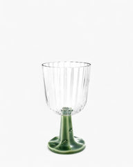 Bordallo Pinheiro Pátio goblet Bordallo Pinheiro Green - Buy now on ShopDecor - Discover the best products by BORDALLO PINHEIRO design