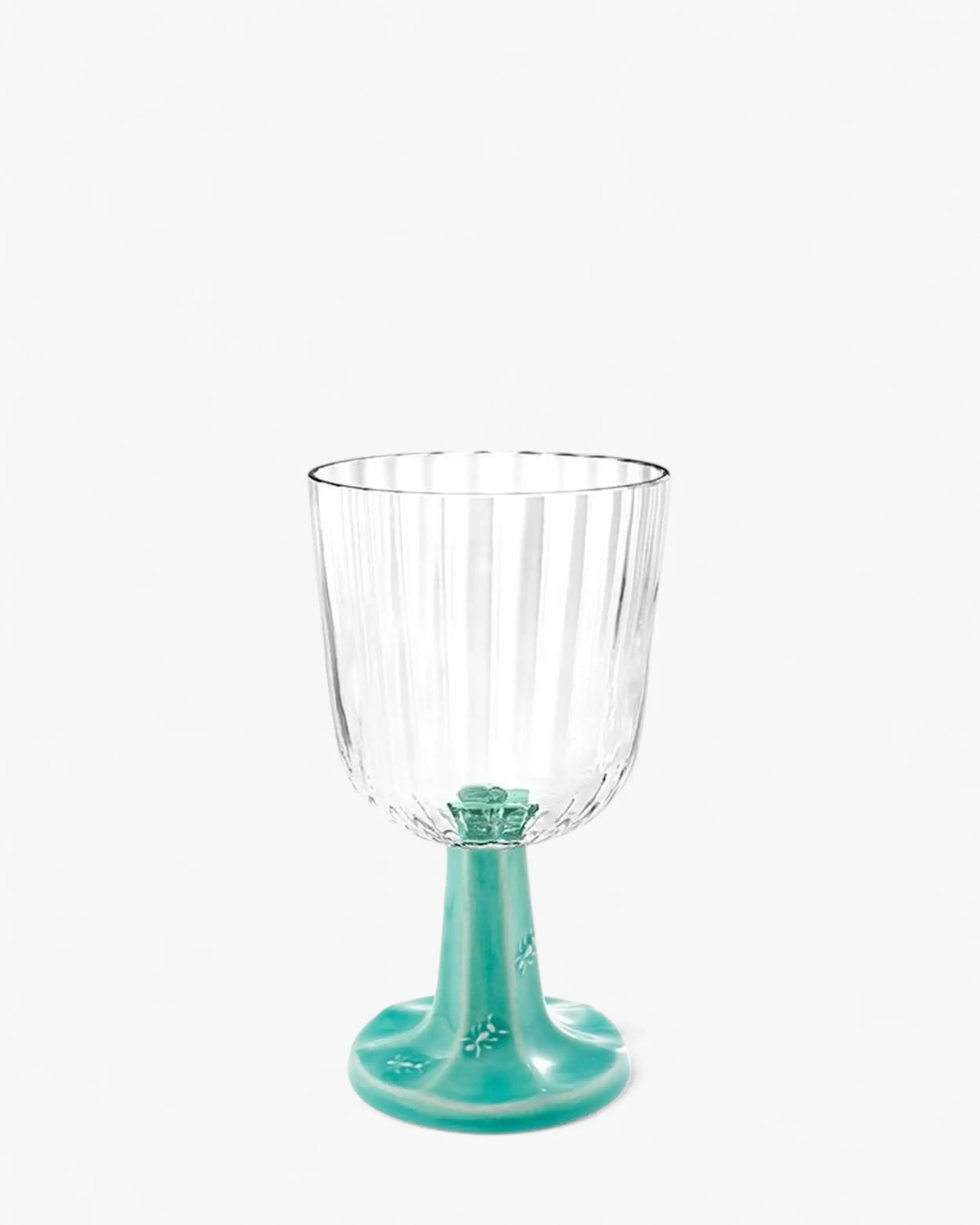 Bordallo Pinheiro Pátio goblet Bordallo Pinheiro Mint Green - Buy now on ShopDecor - Discover the best products by BORDALLO PINHEIRO design