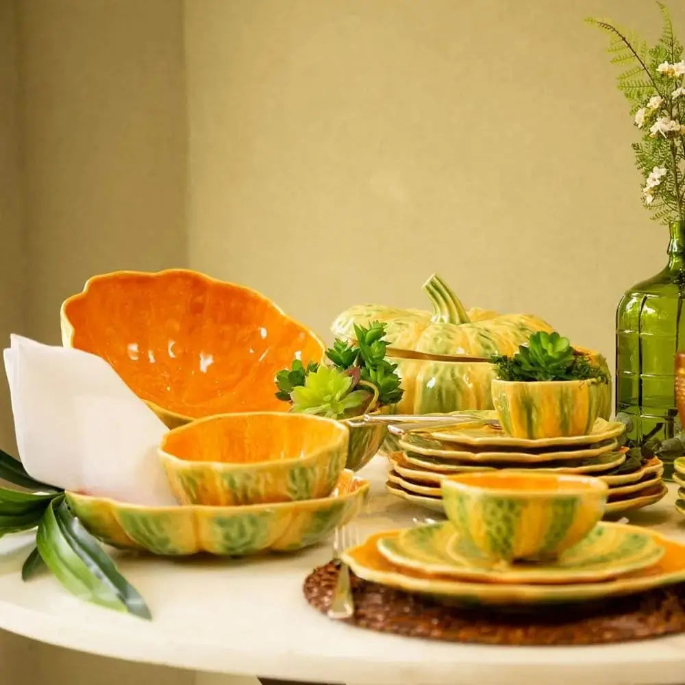 Bordallo Pinheiro Pumpkin bowl - Buy now on ShopDecor - Discover the best products by BORDALLO PINHEIRO design