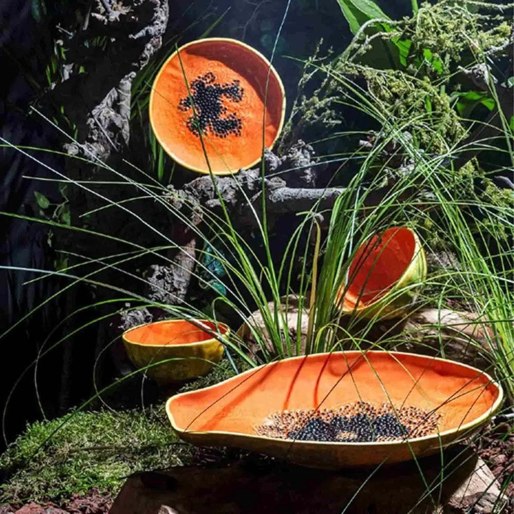 Bordallo Pinheiro Tropical Fruits platter - Buy now on ShopDecor - Discover the best products by BORDALLO PINHEIRO design