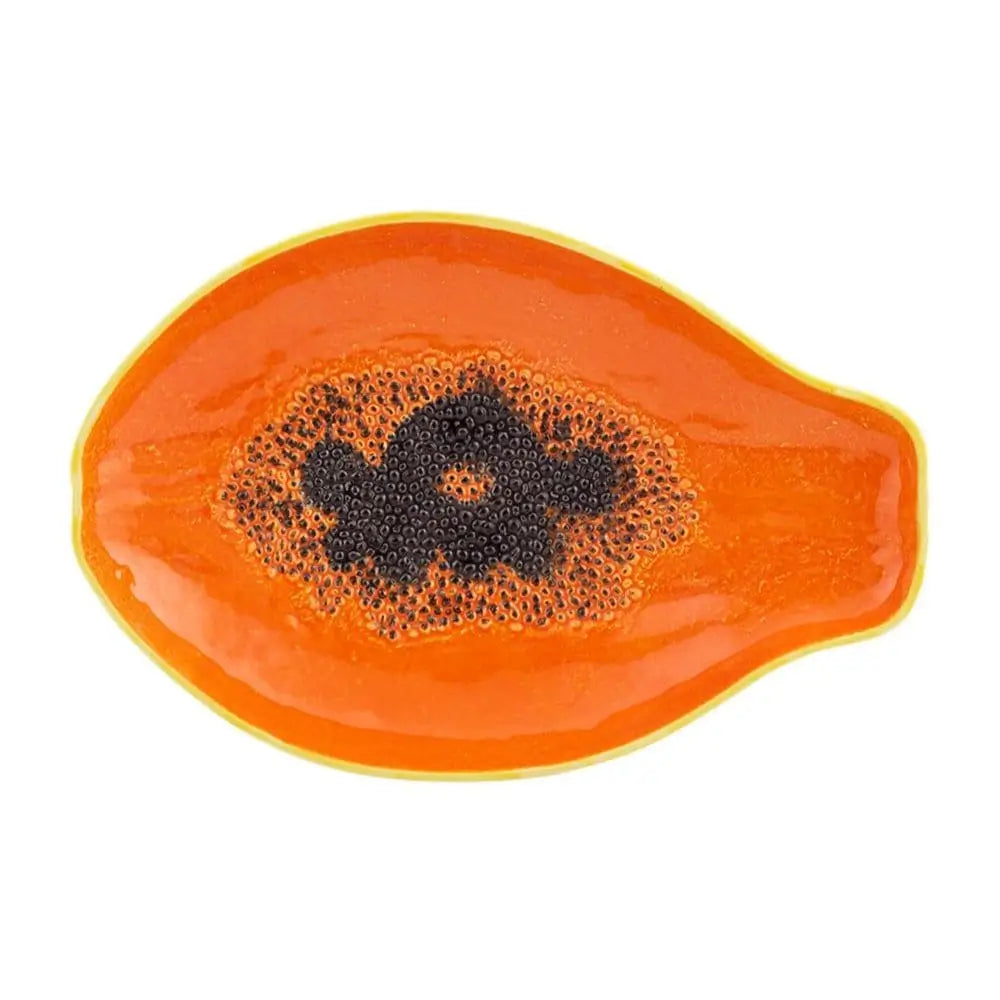 Bordallo Pinheiro Tropical Fruits platter Papaya - Buy now on ShopDecor - Discover the best products by BORDALLO PINHEIRO design