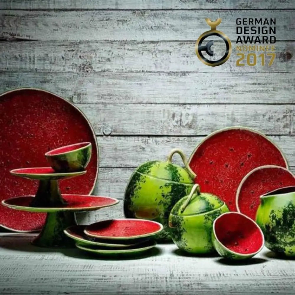 Bordallo Pinheiro Watermelon bowl 13.5 cm. - 5.31 in. - Buy now on ShopDecor - Discover the best products by BORDALLO PINHEIRO design