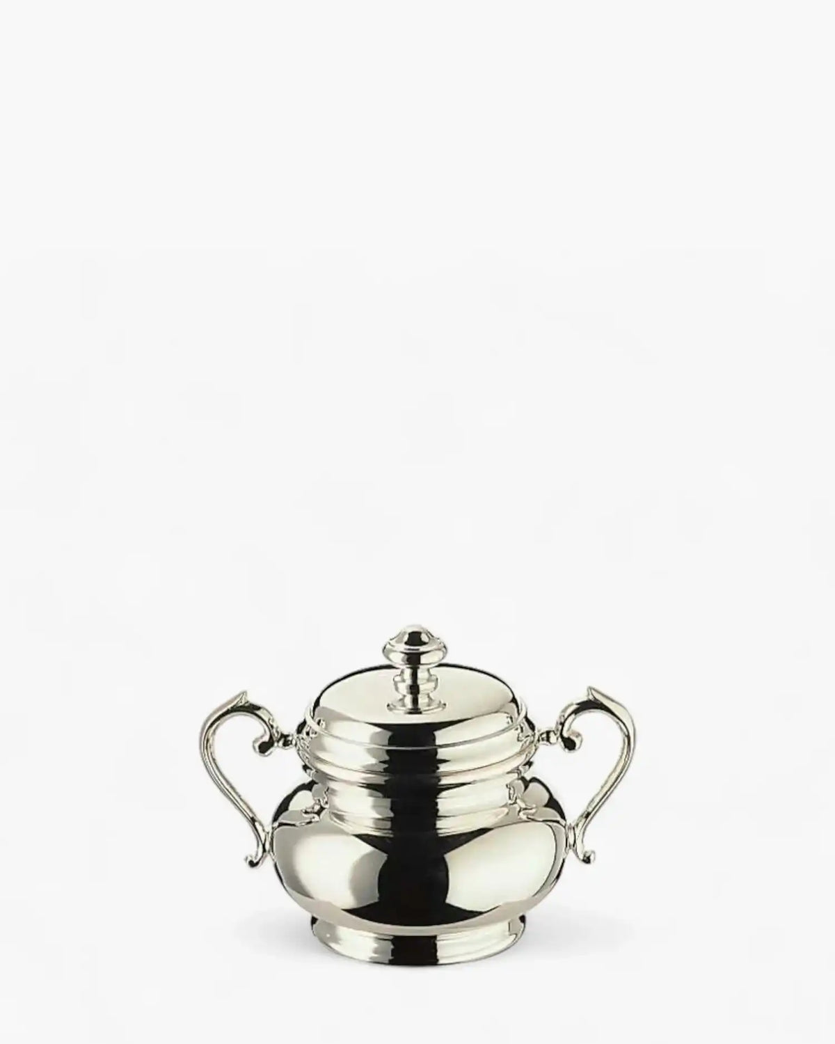 Broggi Ambasciata sugar bowl 200 gr. - 7.05 oz silver plated nickel - Buy now on ShopDecor - Discover the best products by BROGGI design