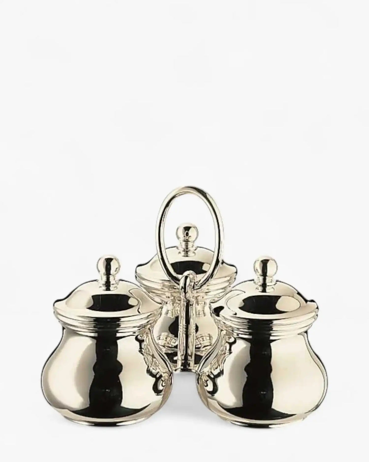 Broggi Classica sugar holder silver plated nickel - Buy now on ShopDecor - Discover the best products by BROGGI design