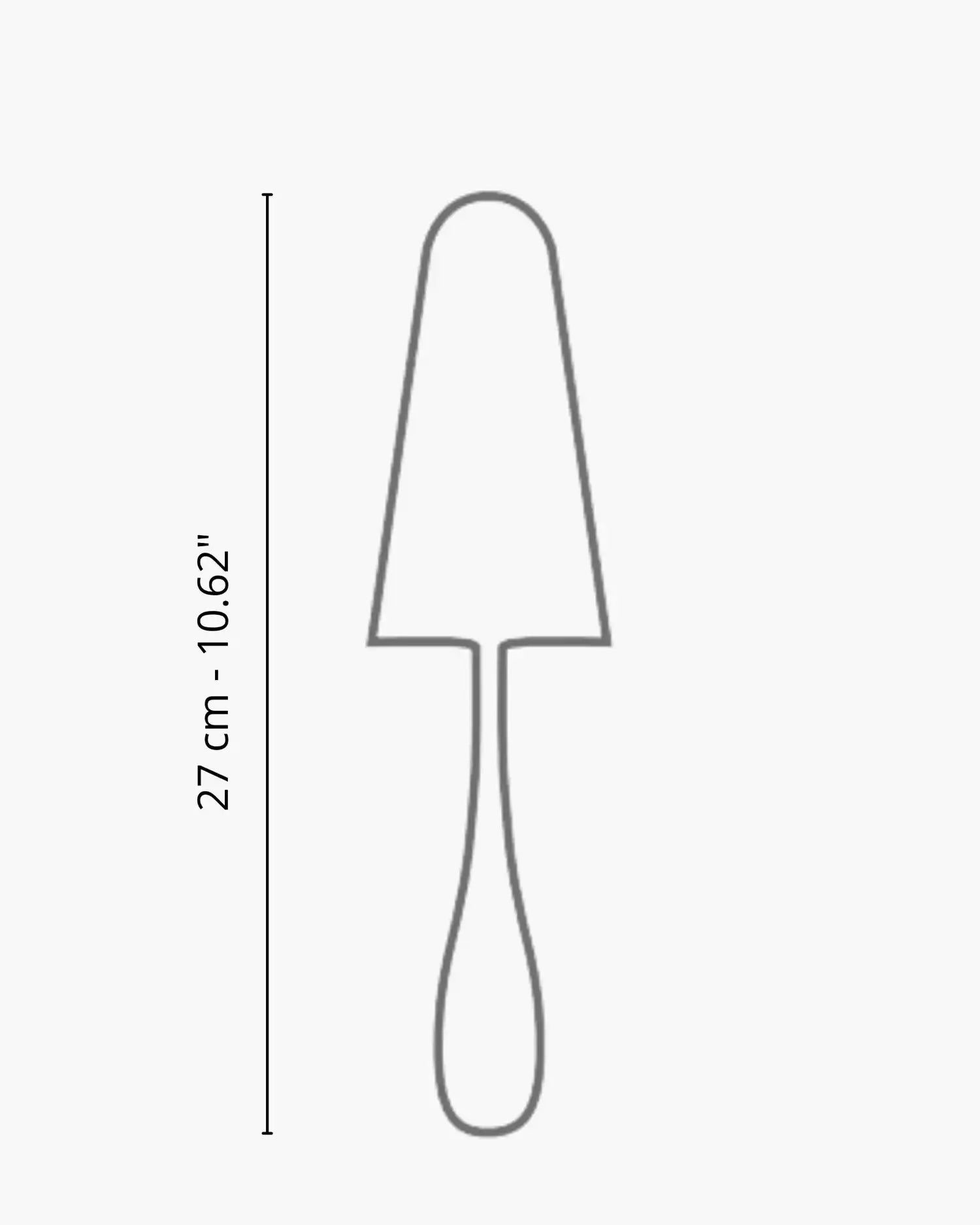 Broggi Gaia Cake Server polished steel - Buy now on ShopDecor - Discover the best products by BROGGI design