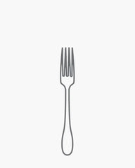 Broggi Gualtiero Marchesi dessert fork polished steel - Buy now on ShopDecor - Discover the best products by BROGGI design