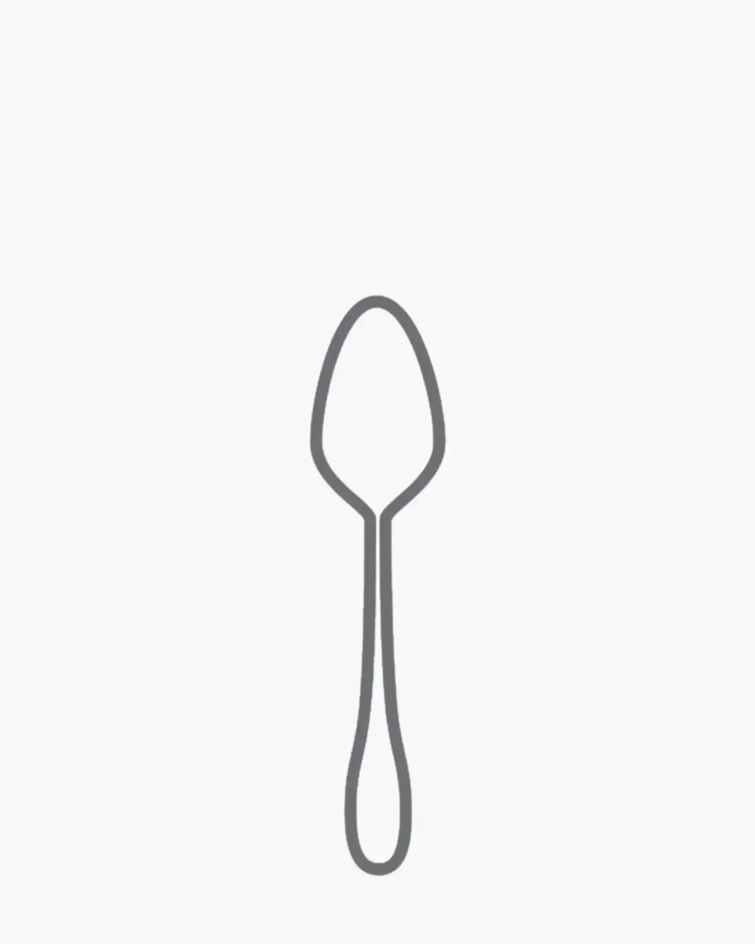 Broggi Gualtiero Marchesi moka spoon stainless steel - Buy now on ShopDecor - Discover the best products by BROGGI design