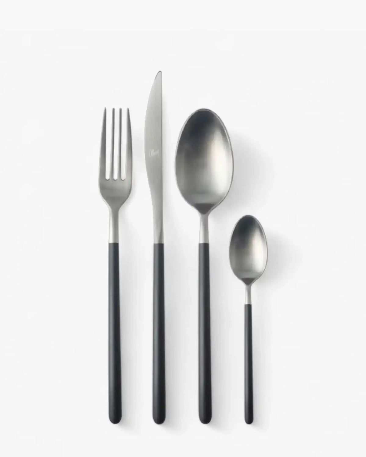 Broggi Kyoto Black set 24-piece cutlery set Steel Black - Buy now on ShopDecor - Discover the best products by BROGGI design