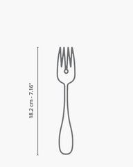 Broggi Medici fish fork stainless steel - Buy now on ShopDecor - Discover the best products by BROGGI design