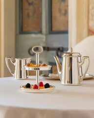 Broggi Rubans milk jug/creamer silver plated nickel - Buy now on ShopDecor - Discover the best products by BROGGI design