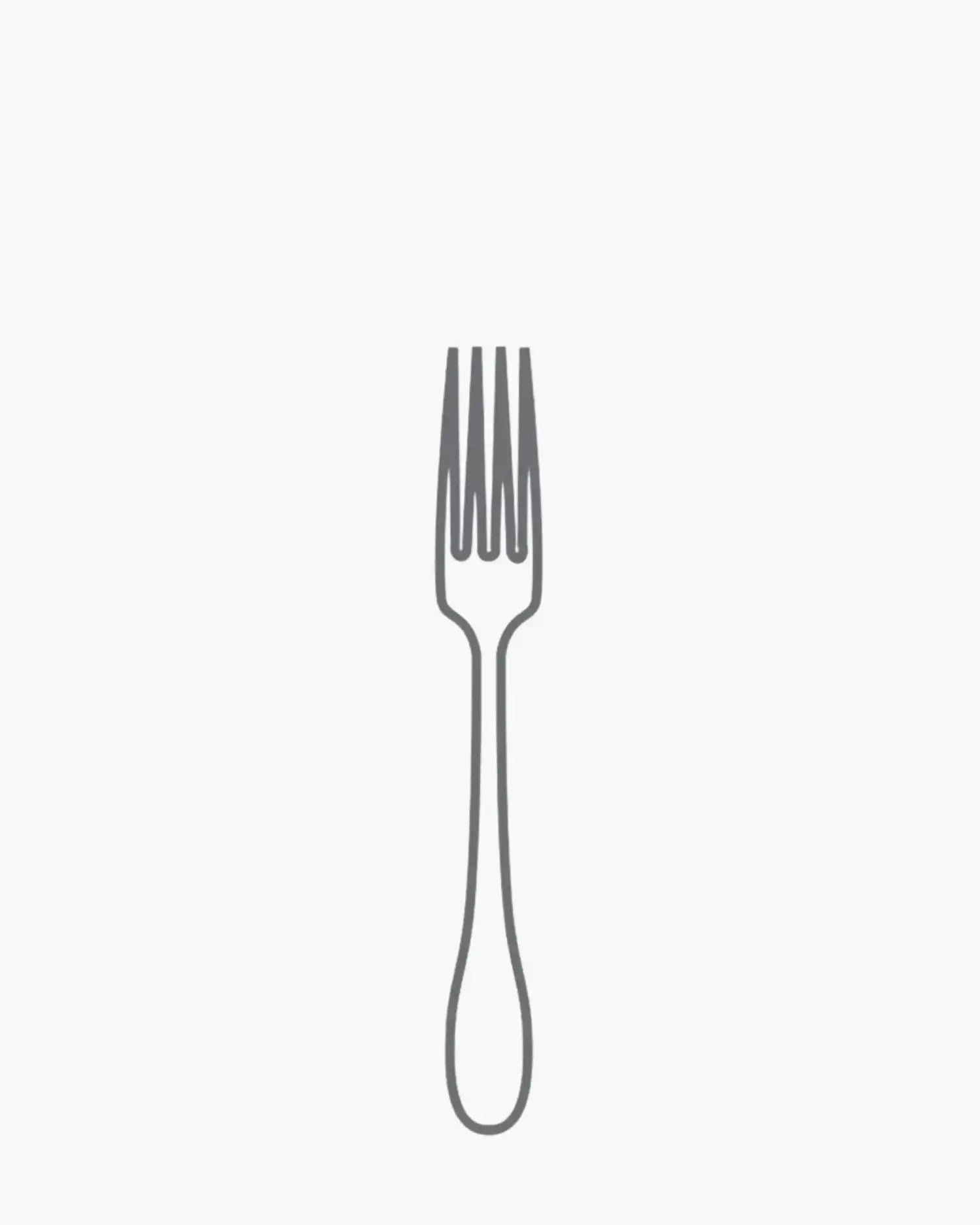 Broggi Sedona dessert fork stainless steel - Buy now on ShopDecor - Discover the best products by BROGGI design