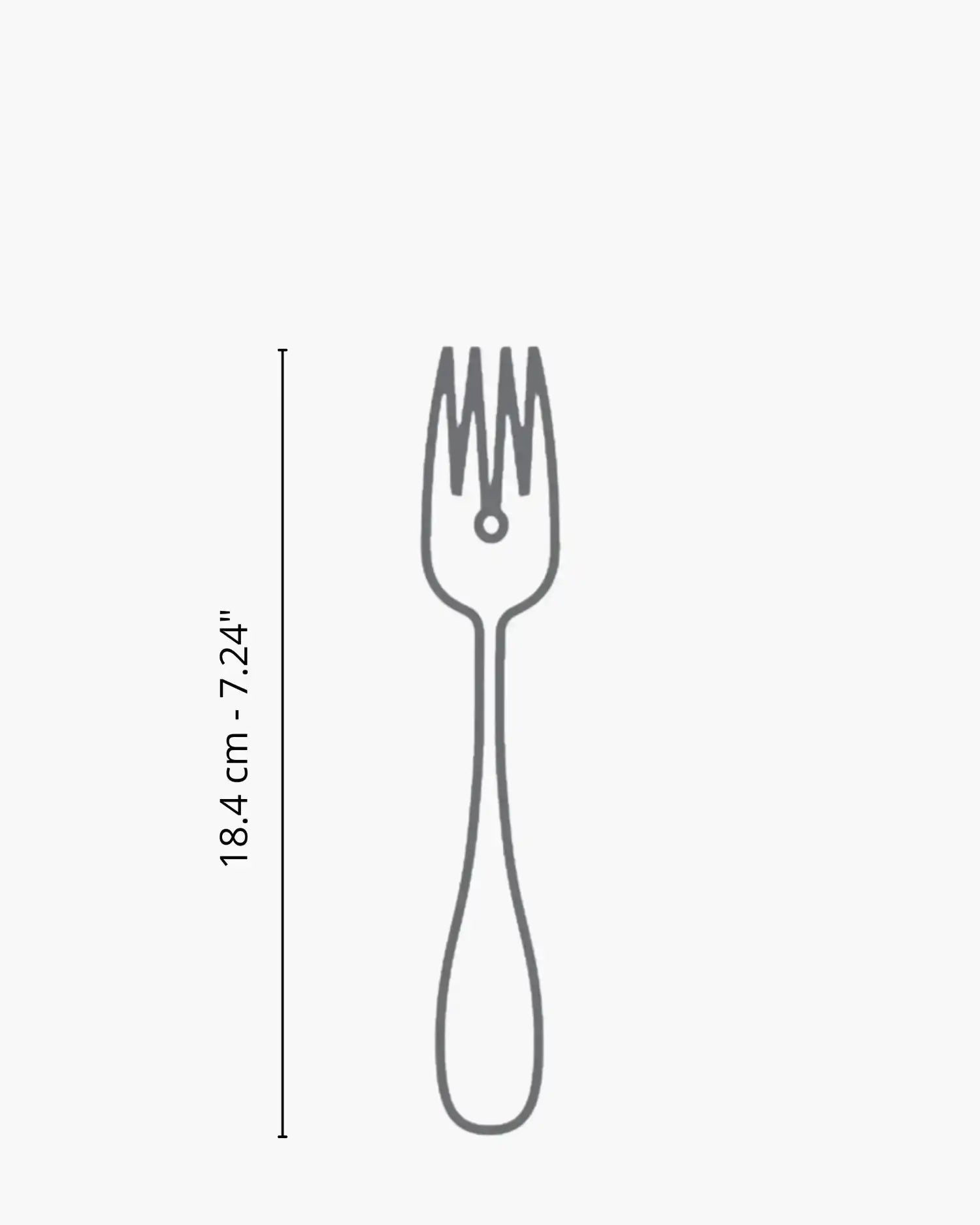 Broggi Sedona Fish Fork stainless steel - Buy now on ShopDecor - Discover the best products by BROGGI design