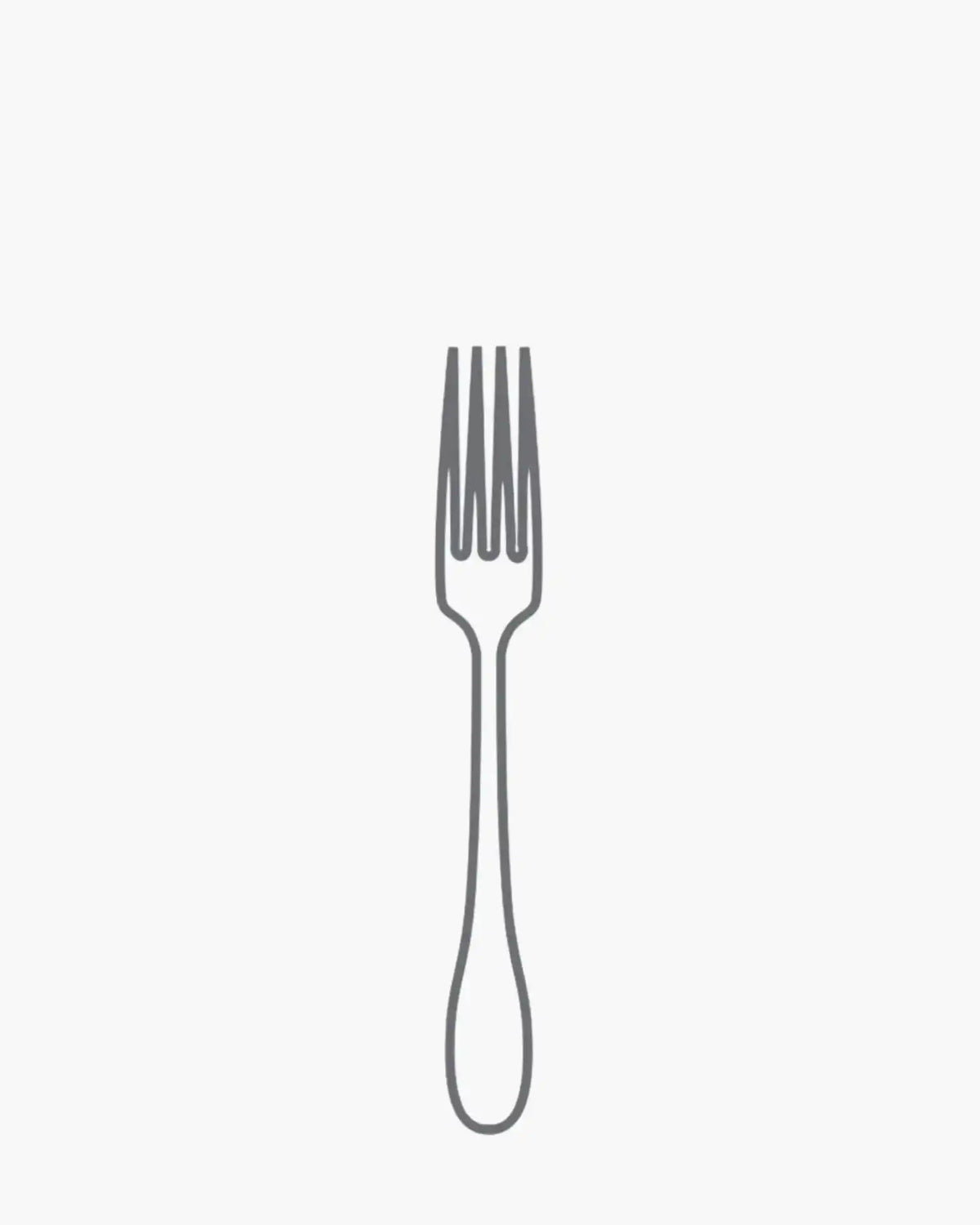 Broggi Stiletto dessert fork polished steel - Buy now on ShopDecor - Discover the best products by BROGGI design