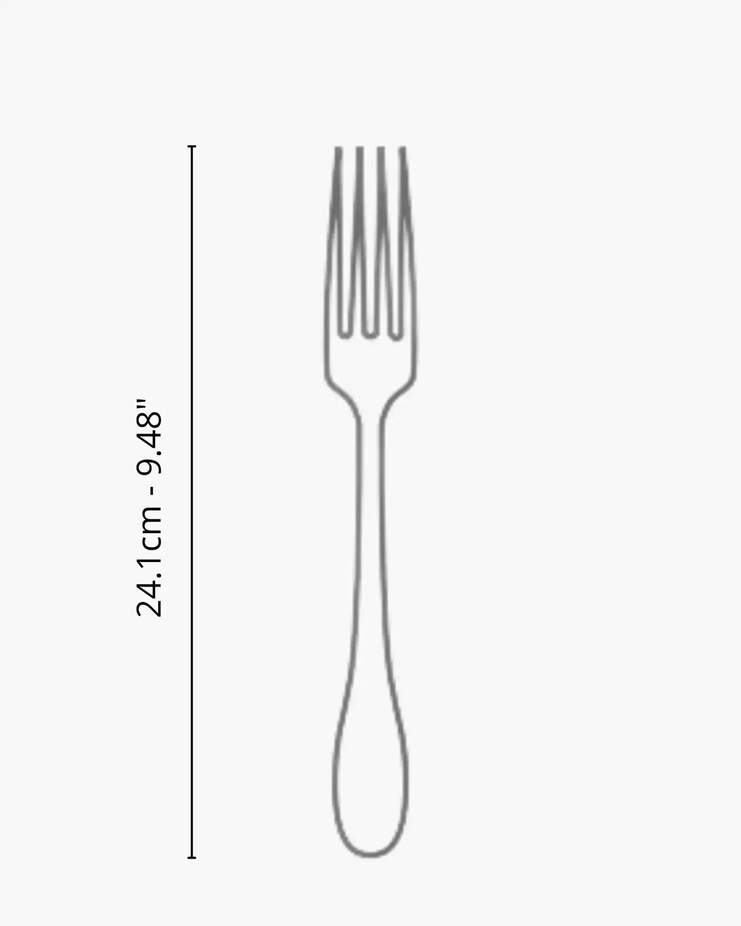 Broggi Stiletto Serving fork stainless steel - Buy now on ShopDecor - Discover the best products by BROGGI design