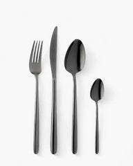Broggi Stiletto set 24 cutlery Black - Buy now on ShopDecor - Discover the best products by BROGGI design