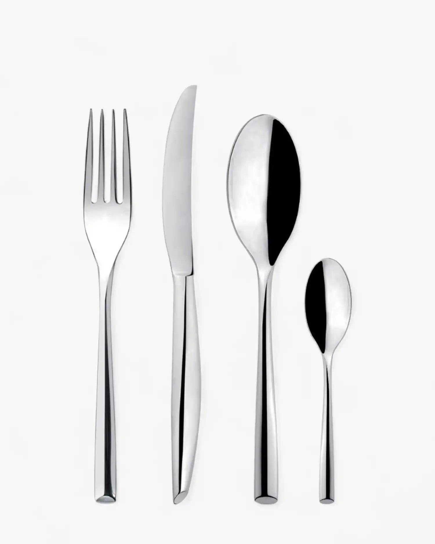 Broggi Zeta 24-piece cutlery set Polished steel - Buy now on ShopDecor - Discover the best products by BROGGI design