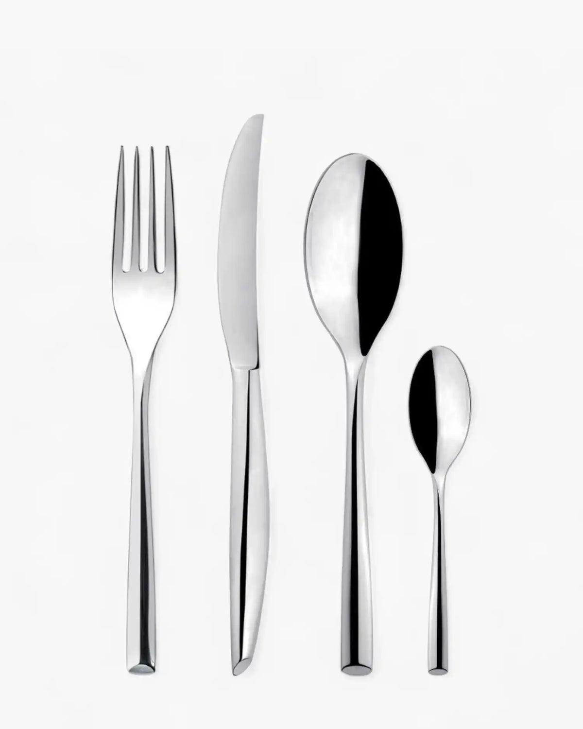 Broggi Zeta 24-piece cutlery set Polished steel - Buy now on ShopDecor - Discover the best products by BROGGI design