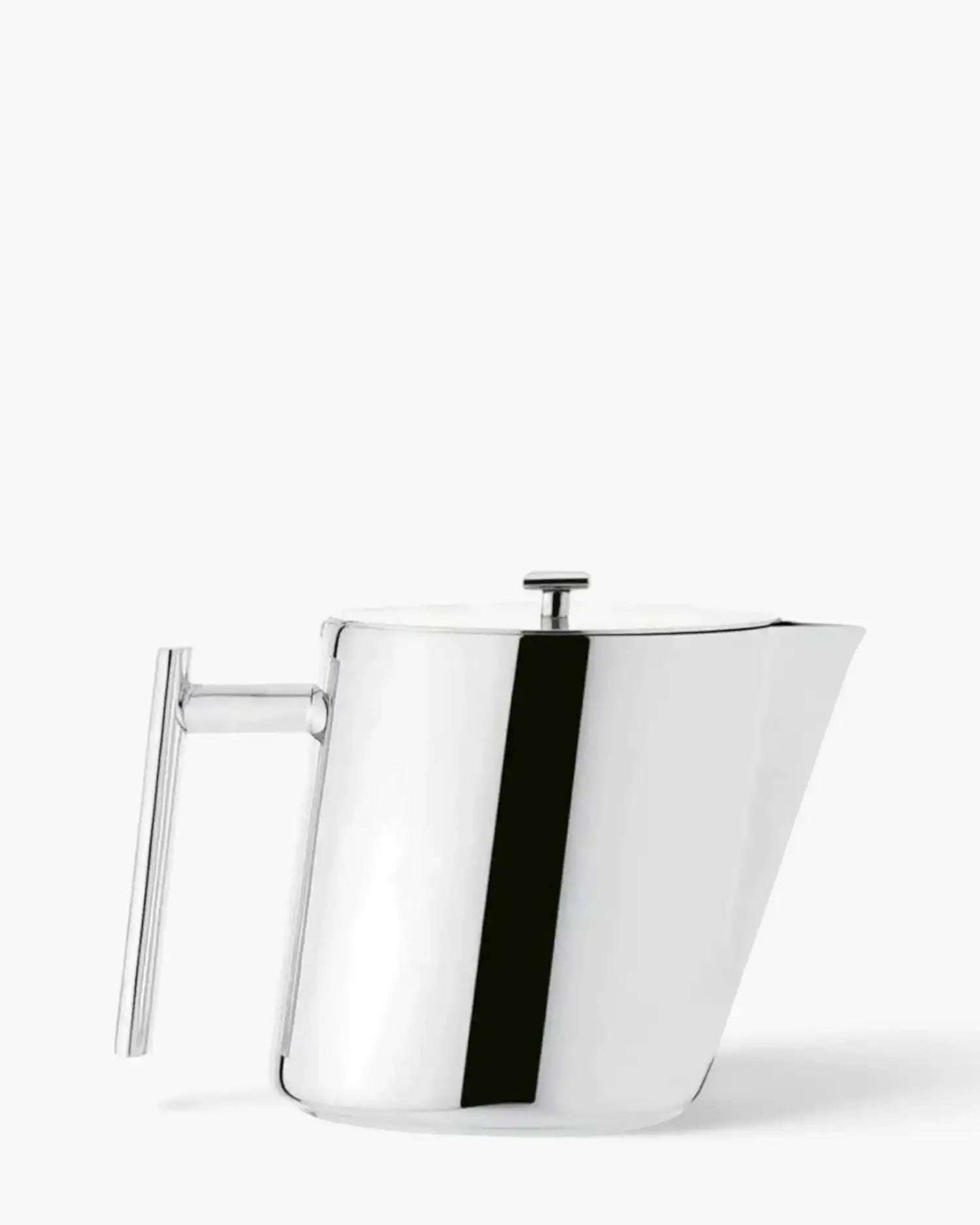 Broggi Zeta teapot polished steel 100 cl - 33.81 oz - Buy now on ShopDecor - Discover the best products by BROGGI design