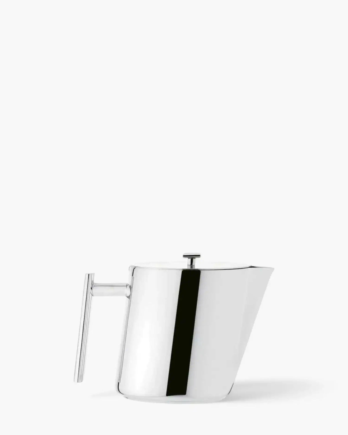 Broggi Zeta teapot polished steel 40 cl - 13.53 oz - Buy now on ShopDecor - Discover the best products by BROGGI design