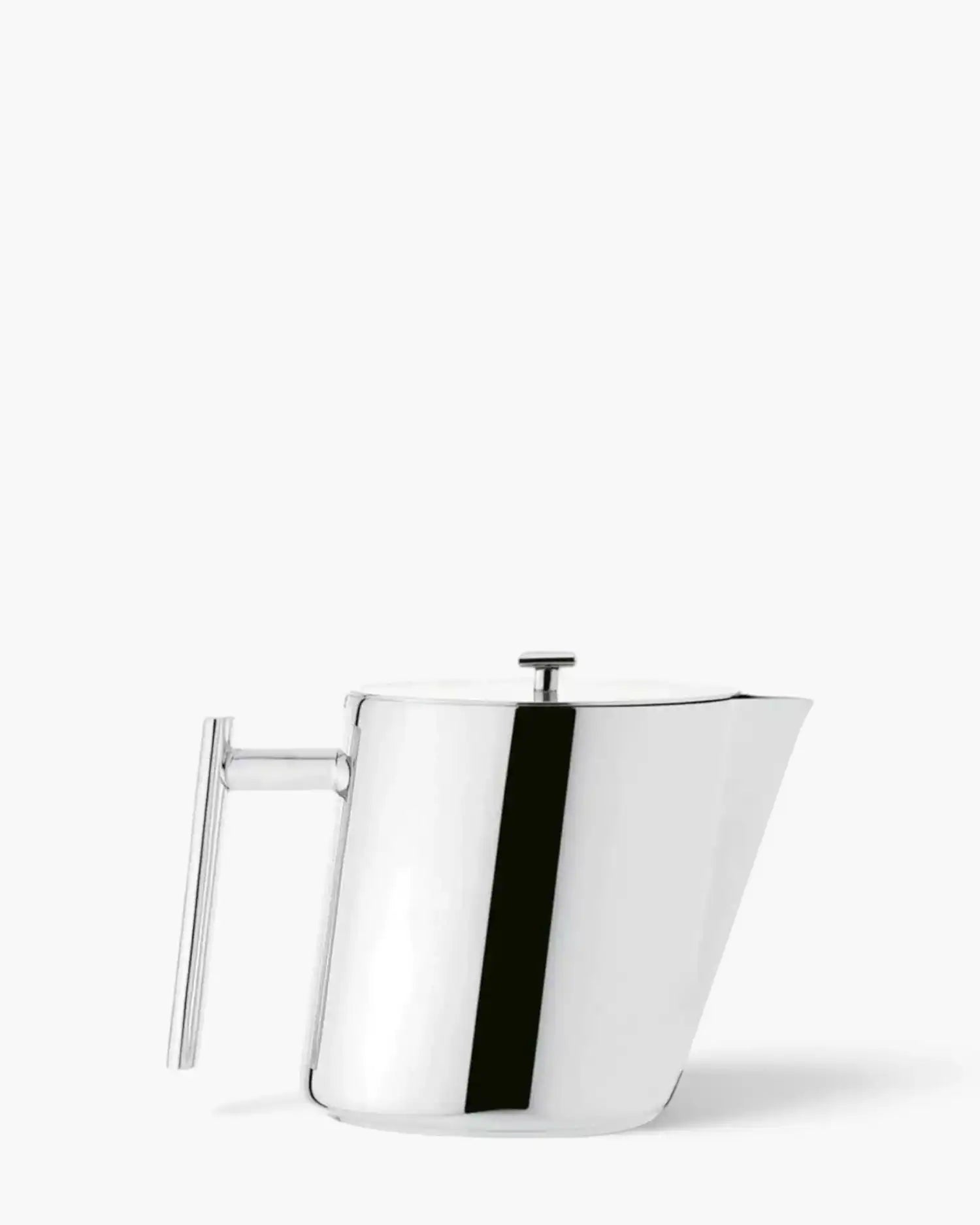 Broggi Zeta teapot polished steel 60 cl - 20.28 oz - Buy now on ShopDecor - Discover the best products by BROGGI design