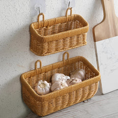 Cleo Rattan Storage Baskets