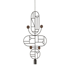 Nomon Wooden Dots pendant lamp graphite structure 3 elements - Buy now on ShopDecor - Discover the best products by NOMON design