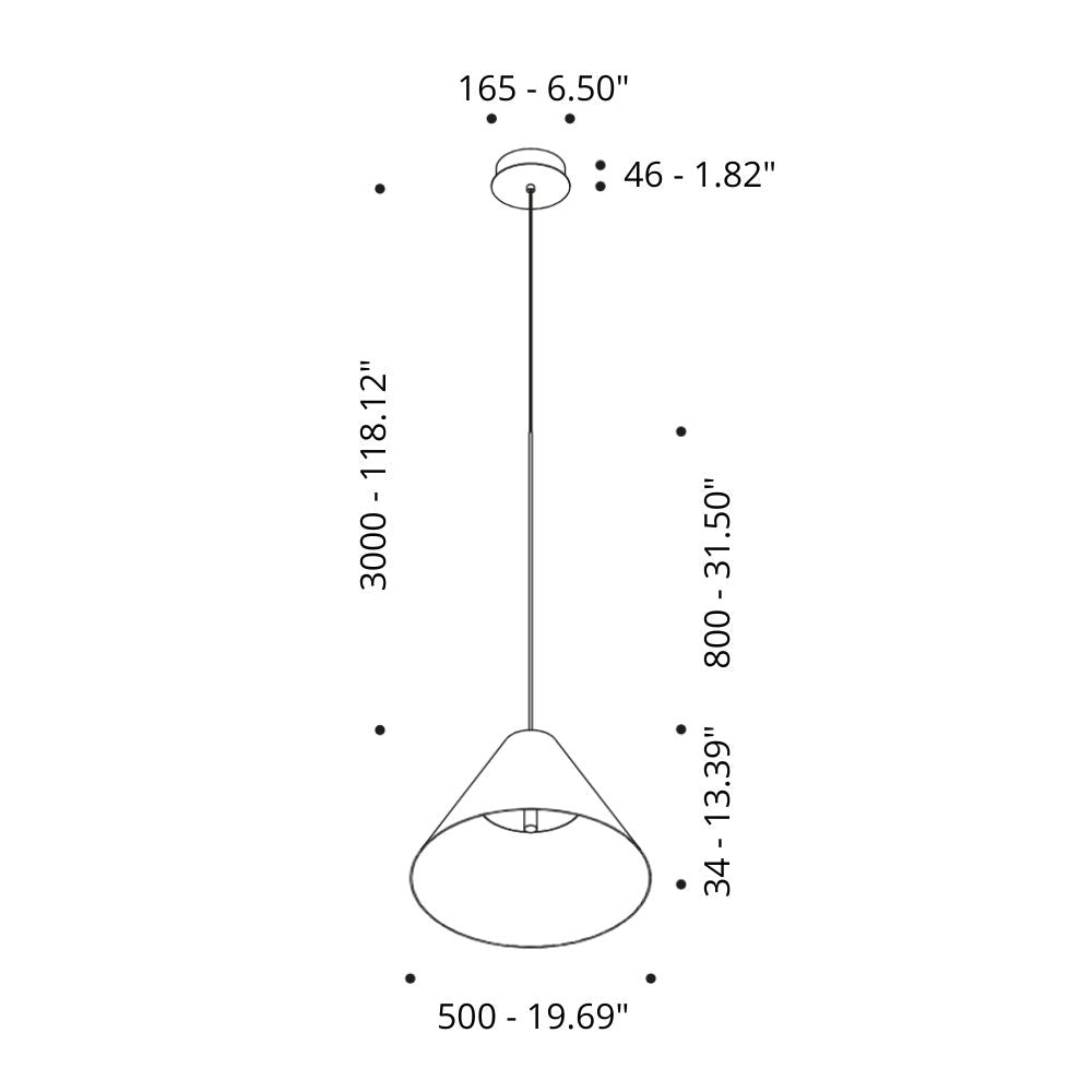 Davide Groppi Sottosopra 1 LED suspension lamp - Buy now on ShopDecor - Discover the best products by DAVIDE GROPPI design