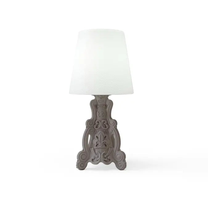 Slide - Design of Love Lady of Love Table lamp Slide Dove Grey - Buy now on ShopDecor - Discover the best products by SLIDE design