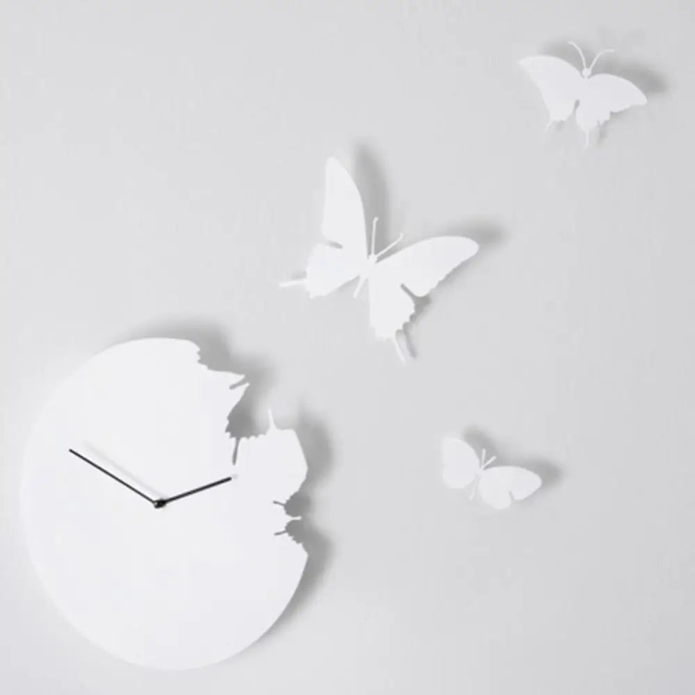 Domeniconi Butterfly wall clock - Buy now on ShopDecor - Discover the best products by DOMENICONI design